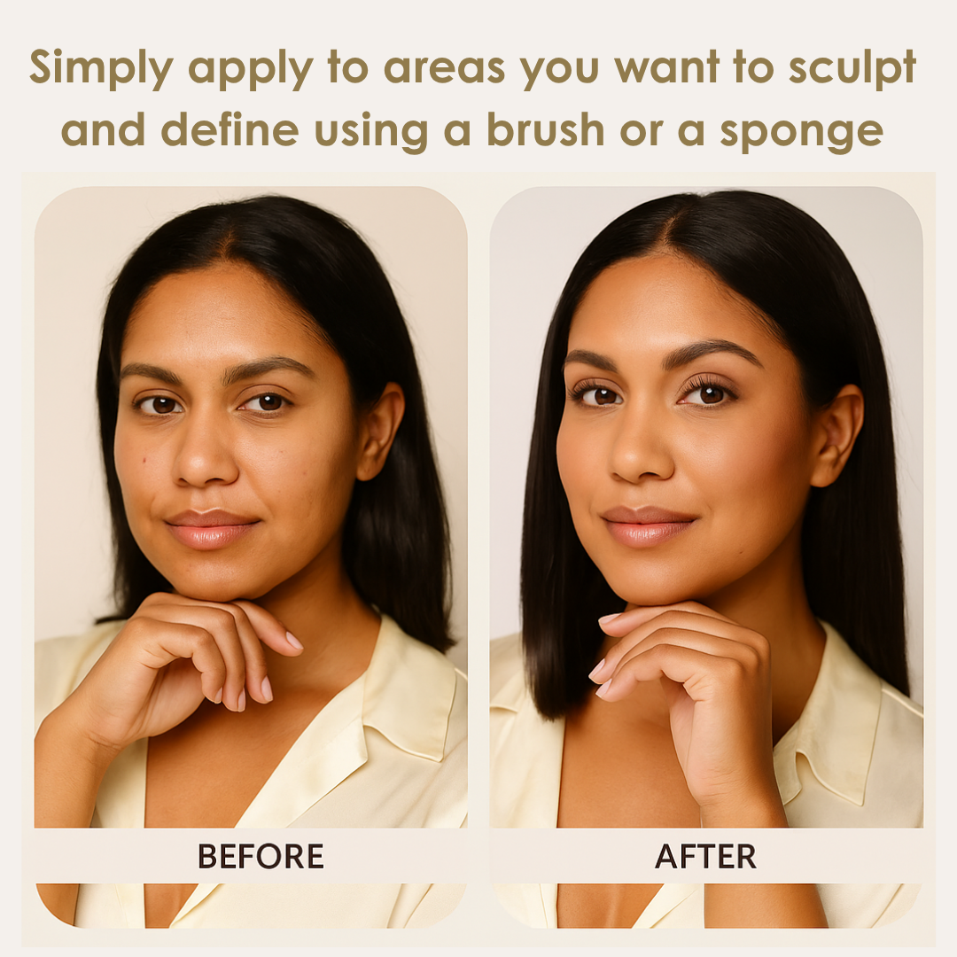 Corrective Contour Shade Kit – Custom-Blended Contour for Medium/Tan Skin Tones