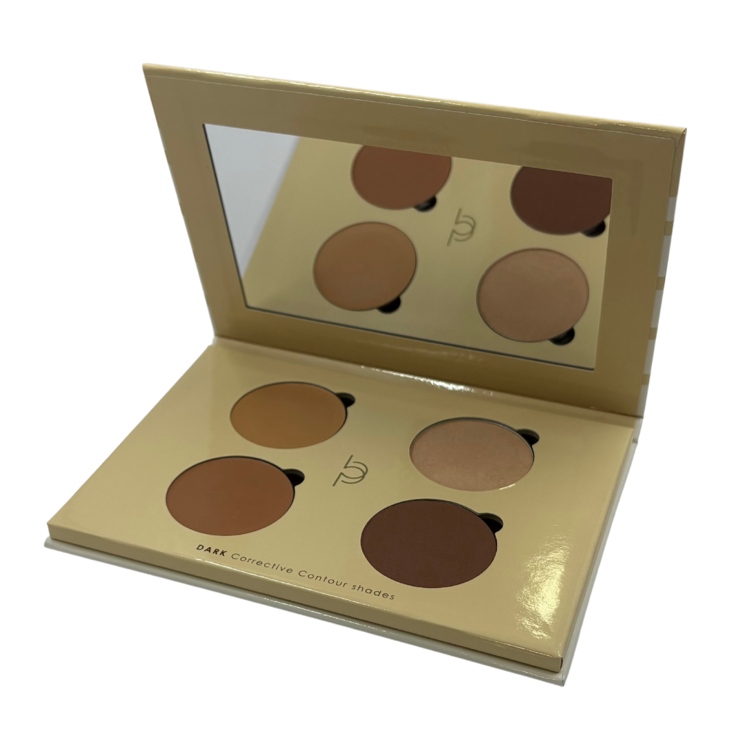 Corrective Contour Shade Kit – Custom-Blended Contour for Dark Skin Tones
