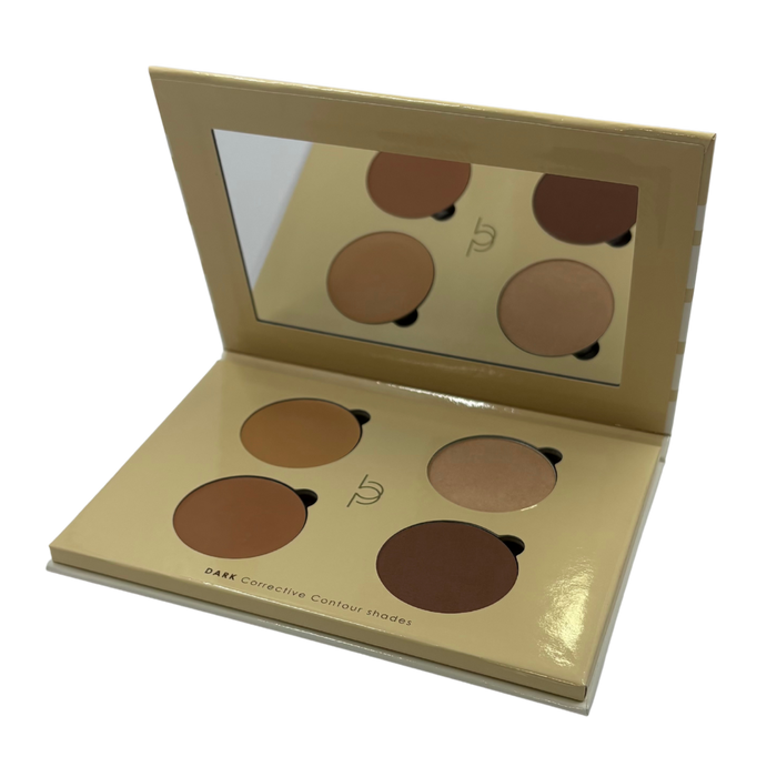 Corrective Contour Shade Kit – Custom-Blended Contour for Dark Skin Tones