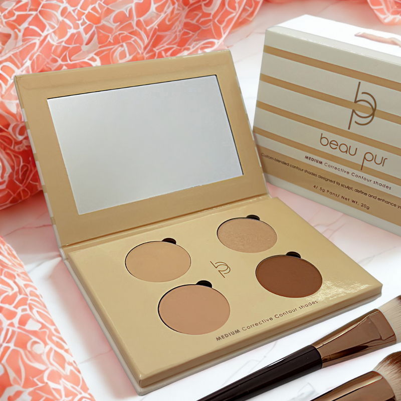 Corrective Contour Shade Kit – Custom-Blended Contour for Medium/Tan Skin Tones