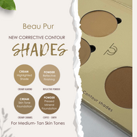 Corrective Contour Shade Kit – Custom-Blended Contour for Medium/Tan Skin Tones