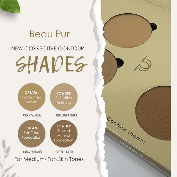 Corrective Contour Shade Kit - Custom-Blended Contour for Medium/Tan Skin Tones