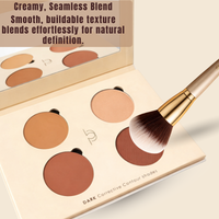 Corrective Contour Shade Kit - Custom-Blended Contour for Dark Skin Tones