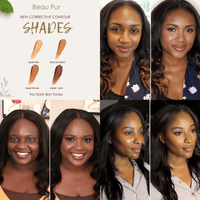 Corrective Contour Shade Kit - Custom-Blended Contour for Dark Skin Tones