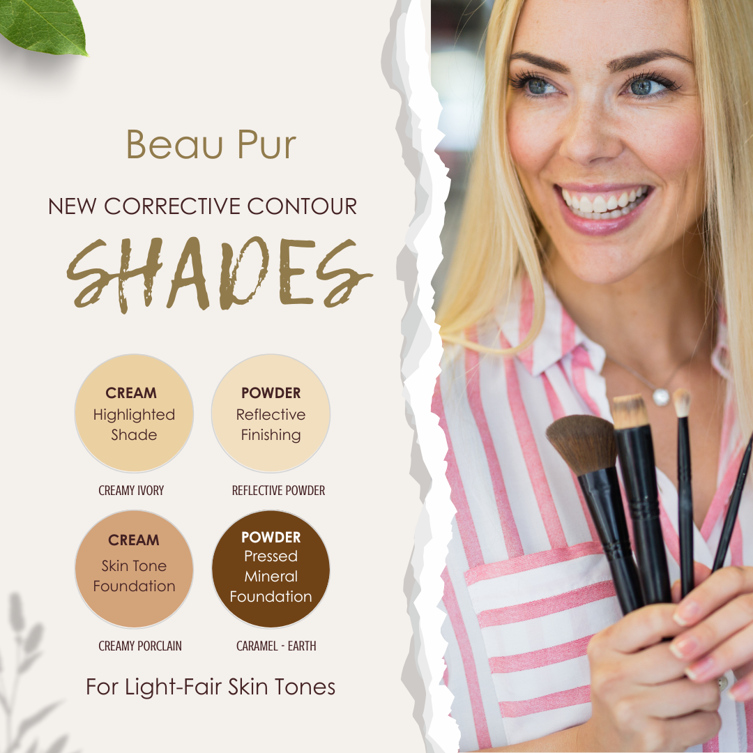 Corrective Contour Shade Kit – Custom-Blended Contour for Fair/Light Skin Tones