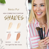 Corrective Contour Shade Kit – Custom-Blended Contour for Fair/Light Skin Tones