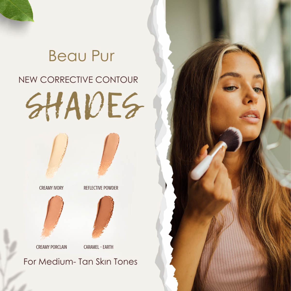 Corrective Contour Shade Kit - Custom-Blended Contour for Medium/Tan Skin Tones