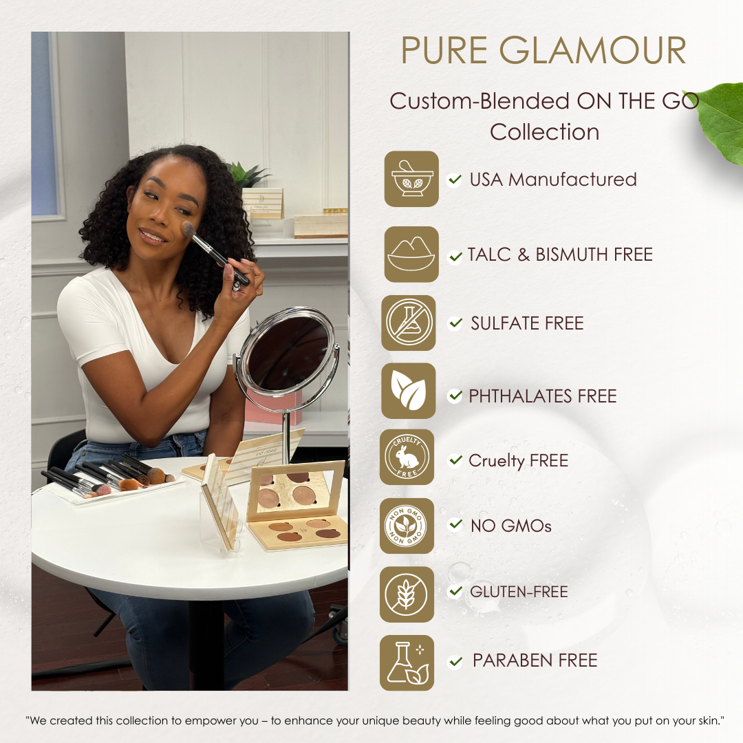 Corrective Contour Shade Kit - Custom-Blended Contour for Dark Skin Tones