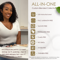 Corrective Contour Shade Kit – Custom-Blended Contour for Dark Skin Tones