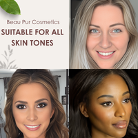 On The Go - Custom-Blended 3 Pan Shades - Touch Up For All Skin Tones