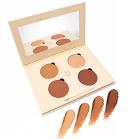 Corrective Contour Shade Kit - Custom-Blended Contour for Dark Skin Tones